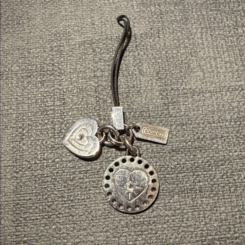 Coach VINTAGE cell phone bag charm